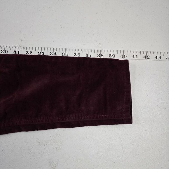 Kut from the kloth Mia toothpick skinny jeans pants corduroy red 6 womens 4677 - Picture 7 of 13